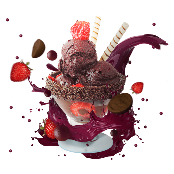 Vanilla & Chocolate  Ice Cream